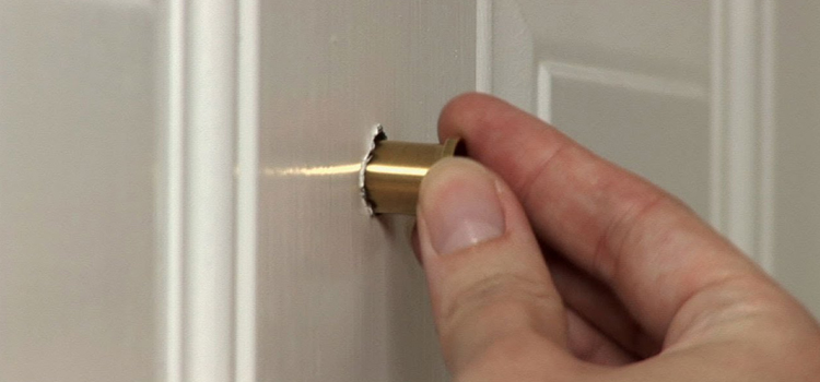 peephole door repair in San Bruno