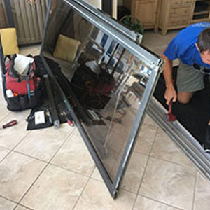 sliding glass door frame repair San Bruno